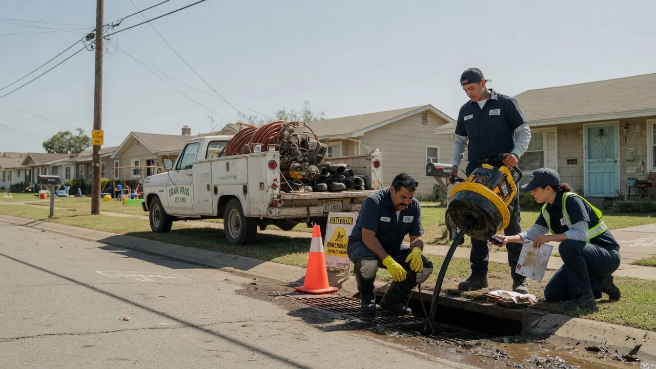Drain Cleaning in O Brien, TX near me